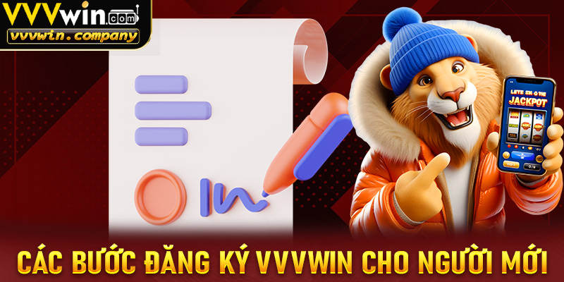 Hướng dẫn các bước đăng ký vvvwin dành cho người mới
